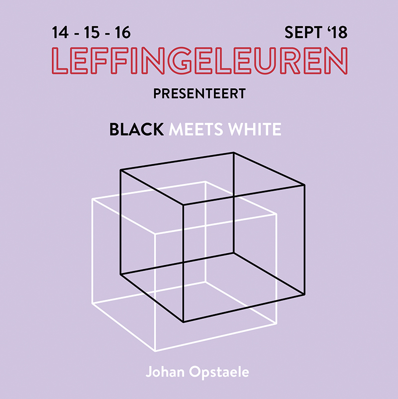 Black meets white - Leffingeleuren '18 samenwerking Nana Vaneessen